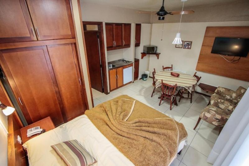 Flat No Residencial Pousada Serrano Centro Gramado Bagian luar foto